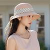 Summer Raffia Sun Hat With Adjustable Ribbon And Wide Brim For Womens Sun Protection