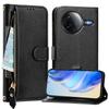 For Xiaomi Poco F7 Pro 5G/Xiaomi Poco F7 Ultra 5G Case Zipper Pocket Multiple Card Slots Leather Phone Cover