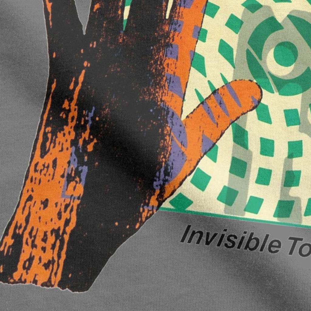 Футболки Genesis Invisible Touch для мужчин, винтажная футболка из чистого хлопка, футболка с круглым вырезом и коротким рукавом, идея для подарка, одежда