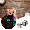Luminous Skeleton Dice 6 Sided Dice Vintage Skeleton Dice Glowing In The Dark Decorative Ornament