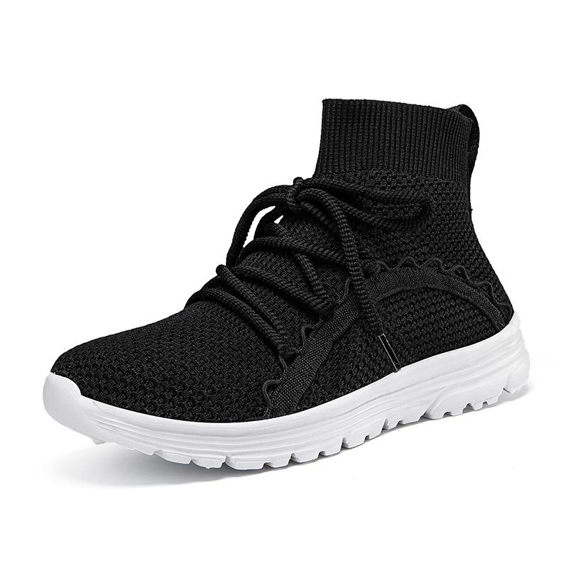 Mens Running Shoes Big Size Mesh Lightweight Outdoor Sports Casual Walking Shoes Lace-up Comfortable Breathable Sneakers Man