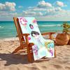1pc KPop Demon Hunters SAJA BOYS3 Beach Towel, Comfortable and Thick, and Swimming/Bath/Picnic/Camping Towel, Suitable for Seaside Beaches