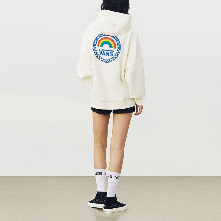 Vans Толстовки Anaheim Женские Кремовый С капюшоном Умеренный Обычный VN0A5AUEFS8