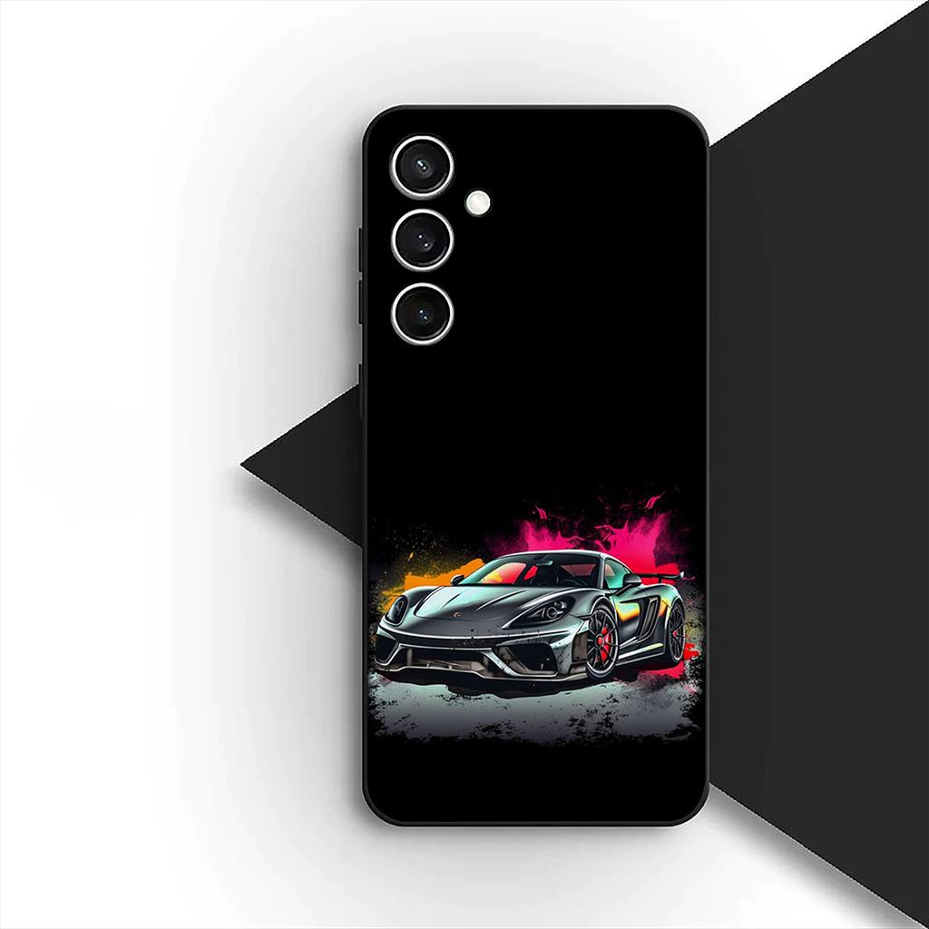 Для Xiaomi Redmi Note 12 11 10 A3 Pro 10A 10C 12C Note12 5G 4G Чехол для телефона Мягкий чехол Суперкар Суперкар Мультяшный задние фонари