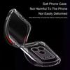 Ultra Thin Transparent Phone Case For For Iphone 17 Pro Max Soft TPU Cases For For Iphone17 Pro Max 17Pro Shockproof Clear Back Cover