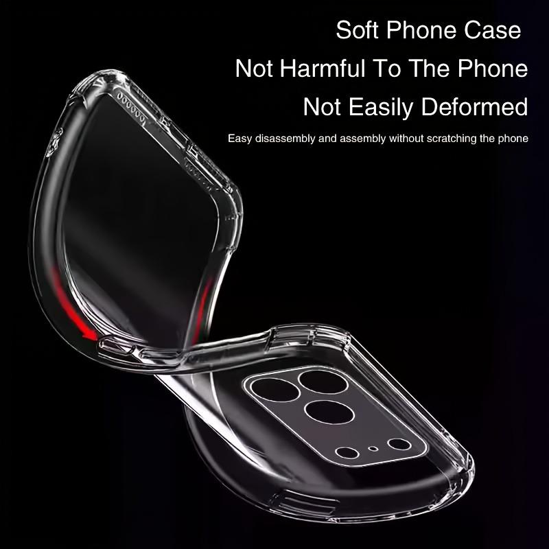 Ultra Thin Transparent Phone Case For For Iphone 17 Pro Max Soft TPU Cases For For Iphone17 Pro Max 17Pro Shockproof Clear Back Cover