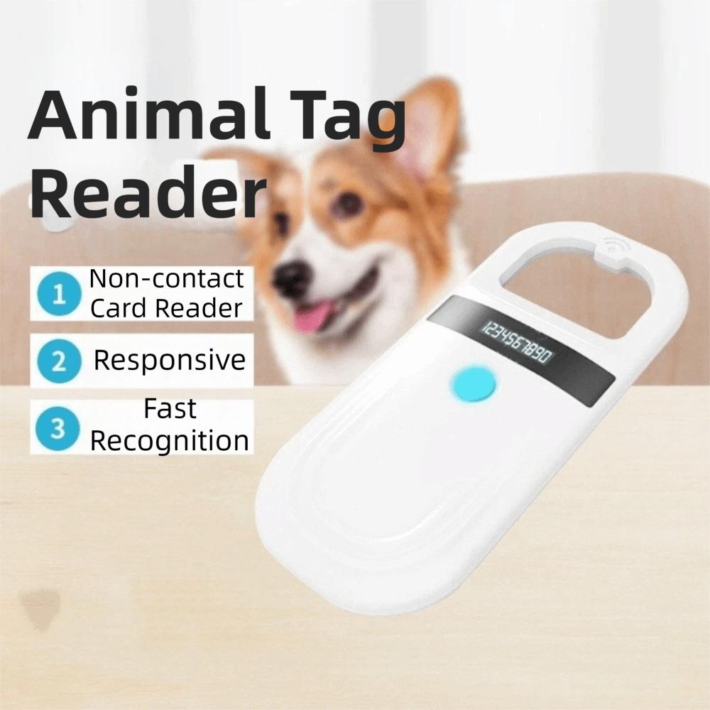 USB Charging Animal RFID Reader Can Be Stored Pet Microchip Scanner Pet ID Reader Pet Shop