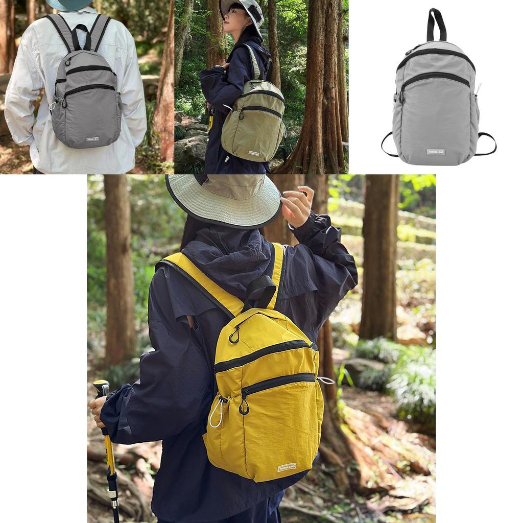 Outdoor Travel Mini Back Pack With Breathable Nylon And Air Cushion Straps For Casual Hiking And Commuting