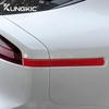 Наклейка из настоящего мягкого углеродного волокна для Kia Stinger 2019 2020 2025 2025 2025 LHD RHD Автомобиль Задний Стоп-сигнал Полоса Отделка Аксессуары