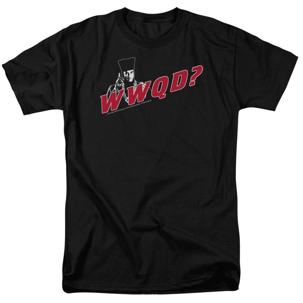 Star Trek WWQD T Shirt Licensed Sci-Fi TV Classic Adult Tee New Black