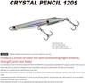 Bassday Тонущая приманка Crystal Pencil 120S 37 грамм HH-105 (1010)
