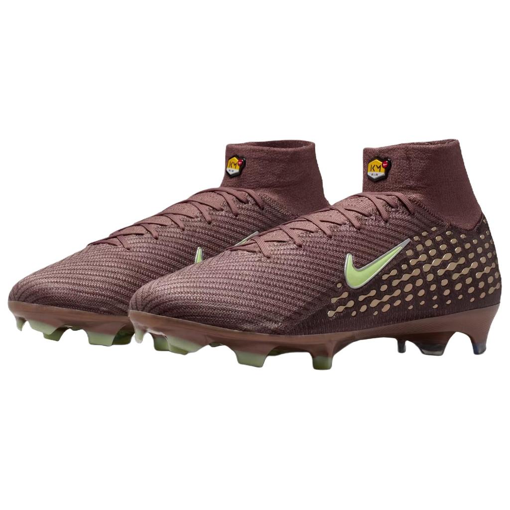 Nike Футбольные бутсы Mercurial Superfly 10 с поддержкой и возвратом энергии, унисекс, коричнево-фиолетовые FQ8692-200