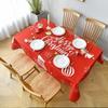 Soft Party Christmas Tree for Table Table Cover Tablecloth Dining Tablecloths Christmas Decorations