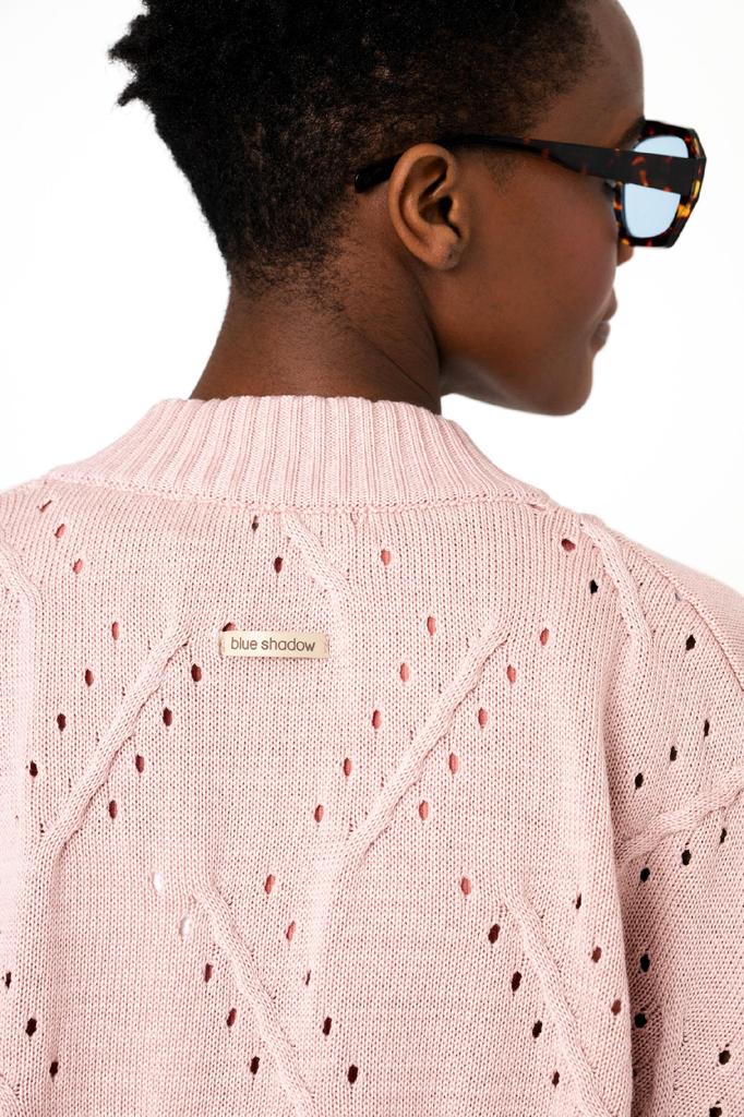 Blash Powder Pink Women's Cardigan 36/38