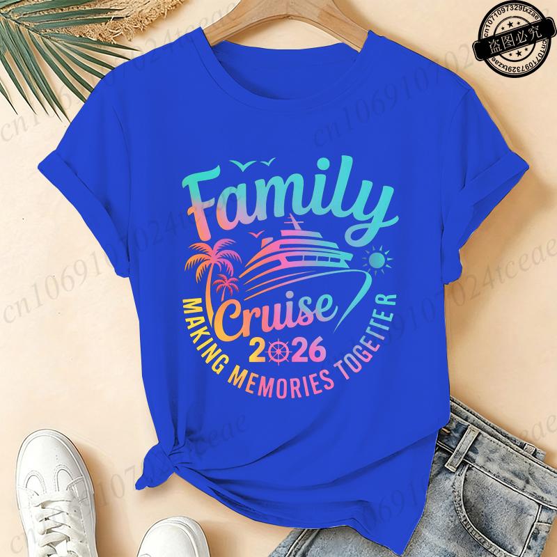 Family Cruise 2026 Shirt – Making Memories Together Tee T-Shirts,Matching Family Vacation Shirts, Cruise Trip Group T-Shirts
