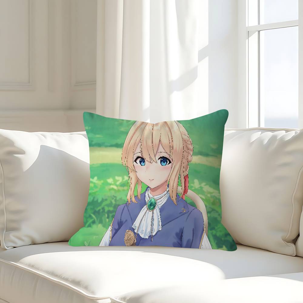 Новая наволочка V-Violet E-Evergardens, съемная, моющаяся, чехол для подушки – Мягкий лен для всех сезонов