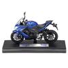 Масштаб 1/18 Welly Suzuki GSX S1000F, модель мотоцикла из сплава, литье под давлением, металлические игрушечные транспортные средства, модель мотоцикла, коллекция высокой имитации, детские подарки