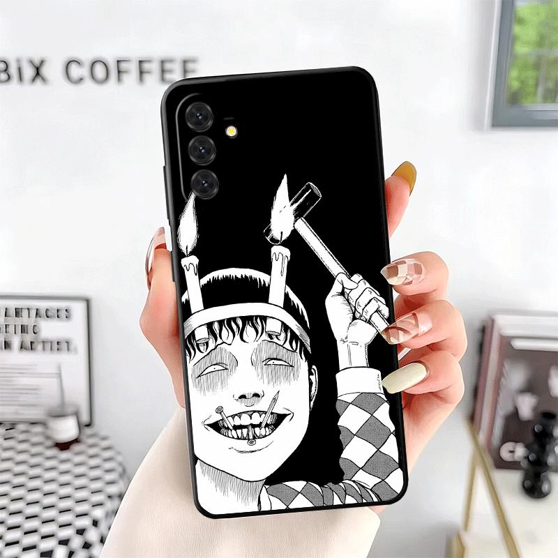 Японский Хоррор Аниме Мягкий Чехол для Телефона для Samsung A17 A37 A57 A16 A26 A36 A56 A15 A25 A35 A55 A14 A24 A34 A54 A13 A23 A33 A53 A5