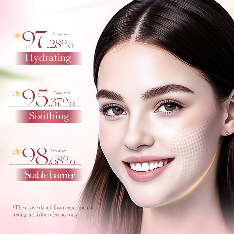 98% Pink Aloe Facial Mask Hydrating Sheet Mask Soothing Moisturizing Face Mask Softening Nourishing Skin Care 10pcs