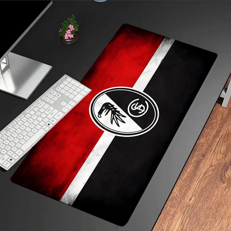 Club Crest Design Mouse Pad, Rubber Base, Mouse Pad for Gamers and Office Use, Gaming Desk , Easy To Clean Mat Christmas fan gifts