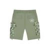X A BATHING APE Повседневные шорты Мужские Зеленые Умеренные BASP6000-GRX
