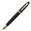 Отличная перьевая ручка MONTBLANC Meisterstück 149 белая звезда Черное золото 18К мужская Б/У