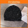 B Letter Cold Hat For Girls With Shiny Sequin Knit Material For Autumn And Winter Fashion