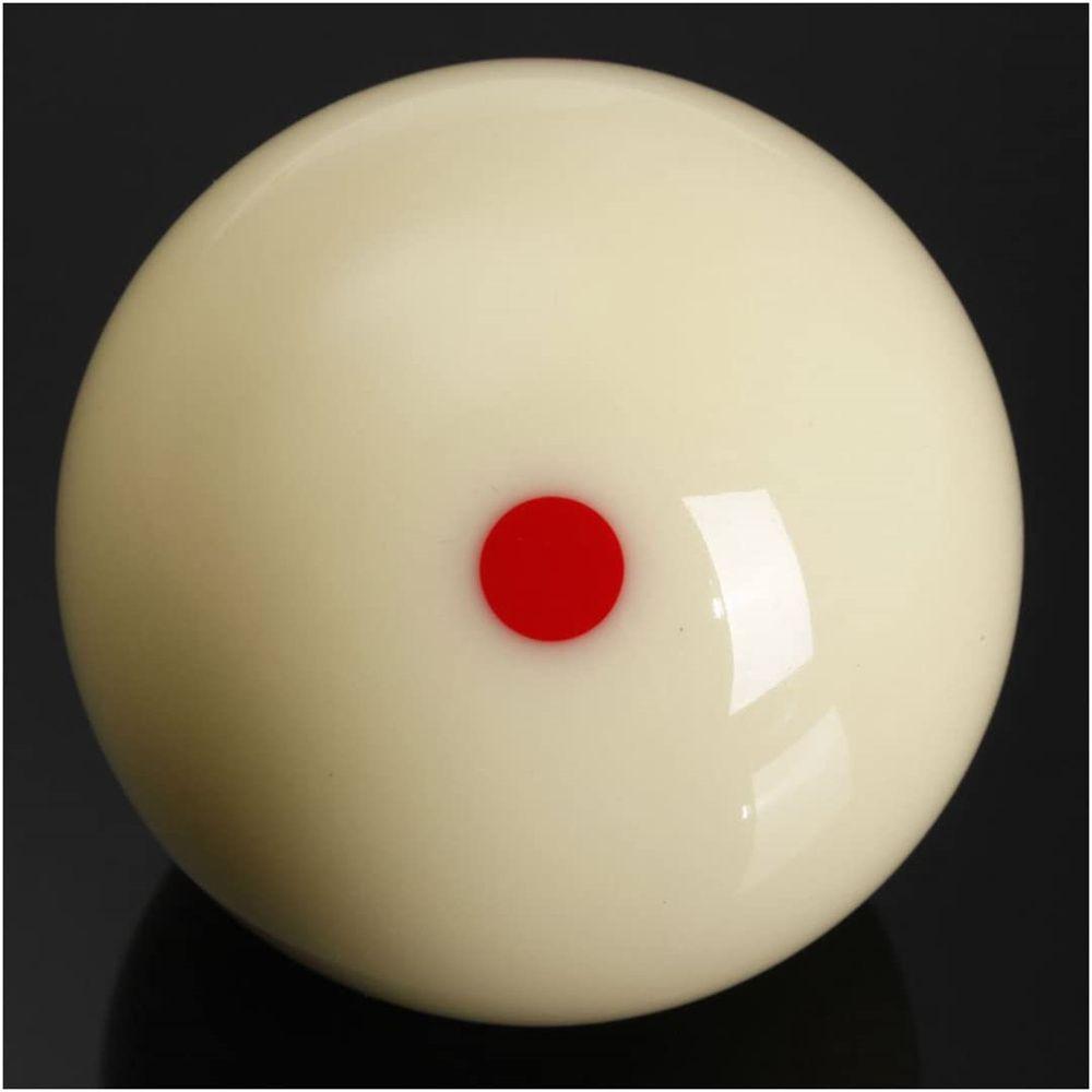 Skills Practice Red 2 1/4" 6 Dots Billiard Cue Ball Billiard Ball Training Cue Ball Cue Ball
