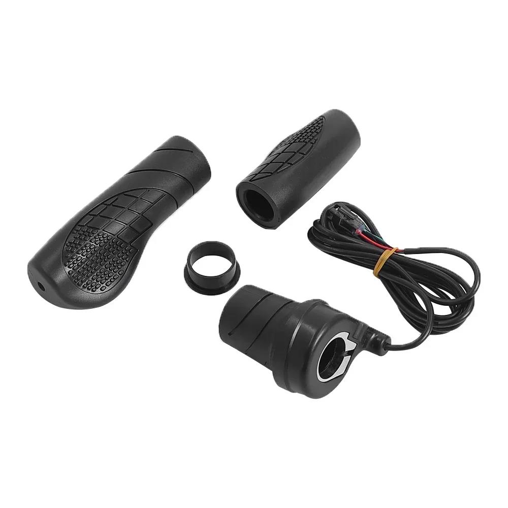 FT76X Half Handlebar Accelerator Waterproof/SM Plug Left/Right Handle Parts for E-bike Half Twist Throttle Electric Scooter Bike Throttles 2