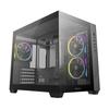 Корпус для ПК - DEEPCOOL - CG330 - Мини-башня - Формат Micro-ATX - 3 вентилятора ARGB в комплекте - Черный