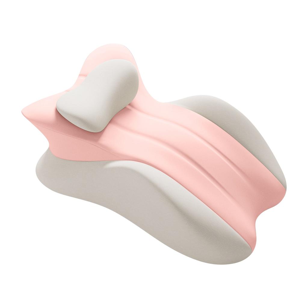 Сдержанная подушка для пар - Подушка-сиденье из пены с памятью, Подушка для изголовья кровати, Снимающая стресс для поддержки интимности, Подушка из плотной пены со съемным чехлом