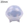 20/30/40/50/60mm Silicone Ball Maker Mold Round Sphere Mould DIY Craft Ornament