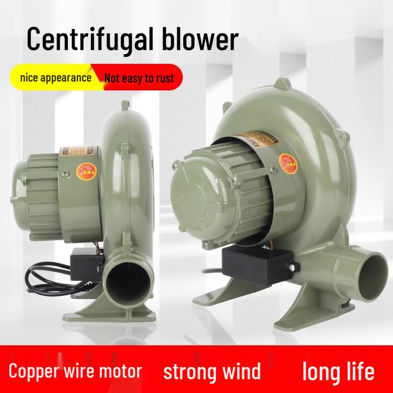 Портативный однофазный вентилятор-воздуходувка для плиты Tai Ding с регулировкой скорости, штепсель CN (адаптер в комплекте)