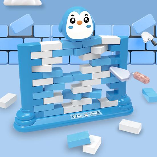 Игра «Нажми на кирпичную стену», мини-строительные блоки, укладка, развивающая игрушка, интерактивная игра для родителей и детей, настольная доска для малышей и мальчиков