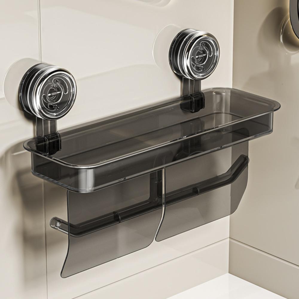 Настенный держатель для салфеток на присоске, держатель для туалетной бумаги без проколов, стеллаж для хранения в ванной комнате, дом