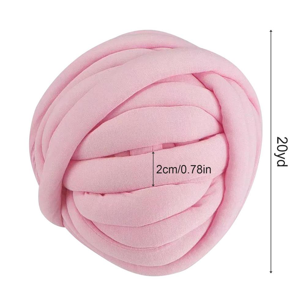 20 ярдов бархатной толстой пряжи, толстая, супер объемная, для ручного вязания крючком, мягкая хлопковая пряжа для ручного ровинга, пряжа для одеяла