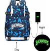 Backwoods Luminous Backpack Student Schoolbag Large Capacity Travel Bag Computer Bag