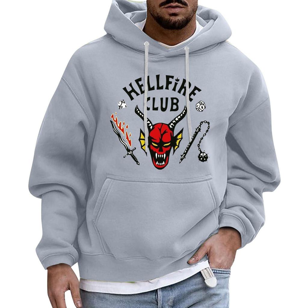 Мужской Спортивный Повседневный С Длинными Рукавами С Карманом Капюшон Толстовка