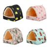 Winter Rabbit Squirrel Comfortable Guinea Pig Nest Warm Mat Hamster House Small Animal Sleeping Bed