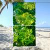 Sparkling Lily Pads Beach Towel Patterned Sunscreen And Windproof Suitable For Swimming Pool Camping Travel