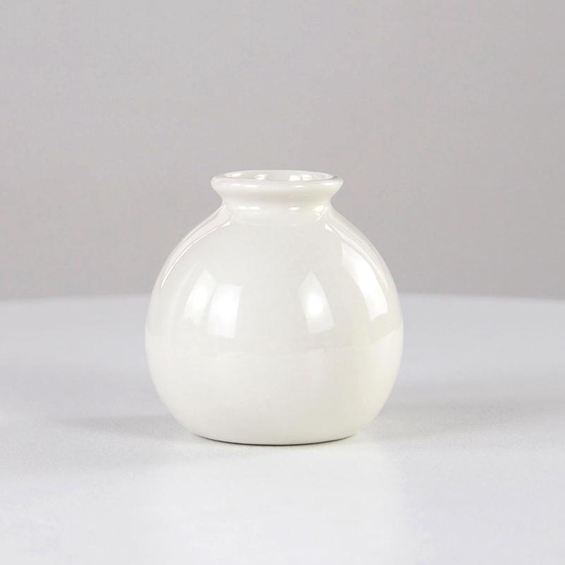 Керамическая ваза для цветов, скандинавские вазы для гидропоники для украшения дома, комнаты, мини-цветочные растения, белые горшки для бутылок, настольное украшение