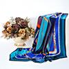 Xin Yuan 100% Mulberry Silk Crepe Satin Scarf