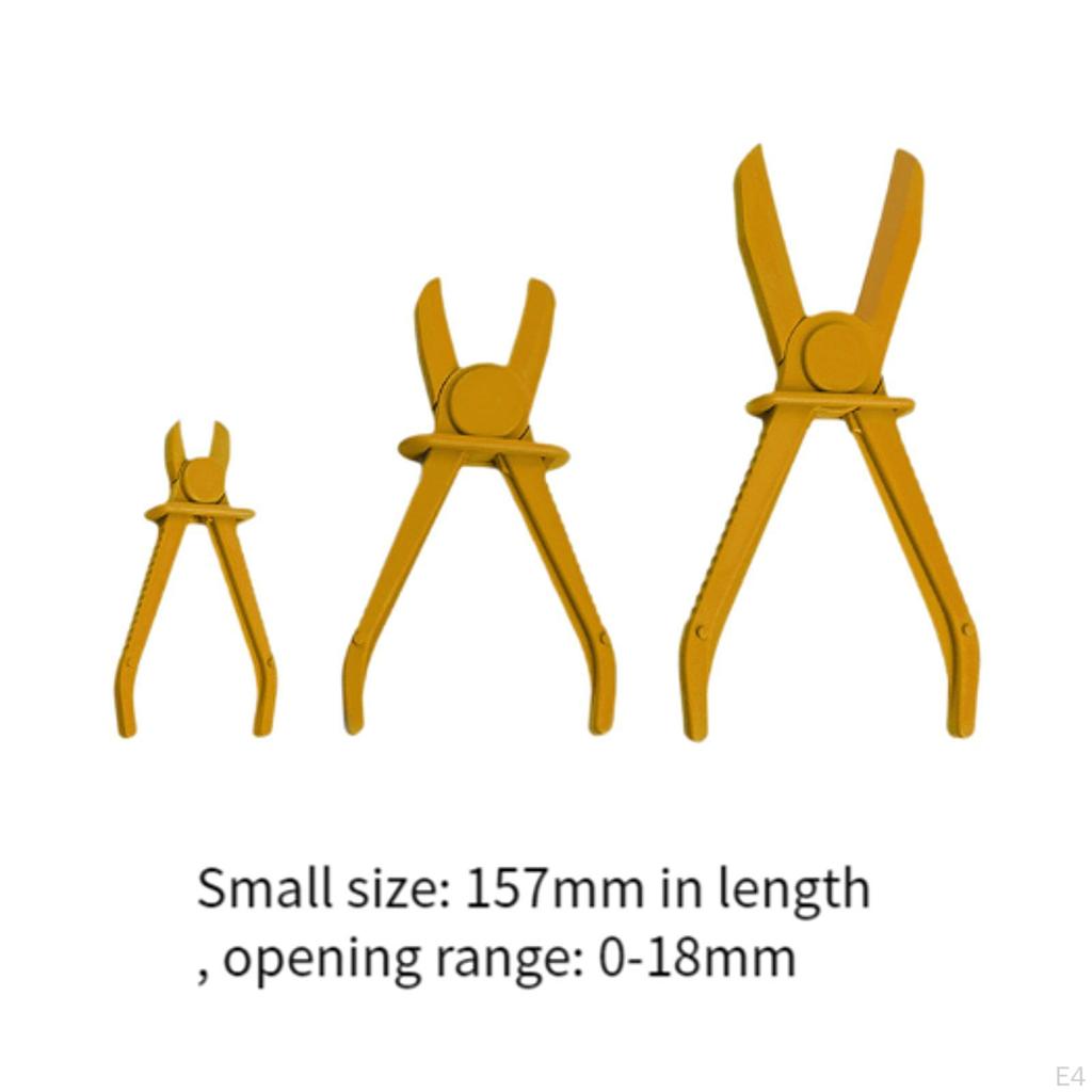 3 шт. плоскогубцы для обрезки трубок, плоскогубцы для уплотнения масляных труб, гибкие плоскогубцы для водяного топливного шланга