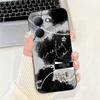 For Vivo Y36 5G V2248 Case For Vivo Y27 5G V2302 Cover Silicone Luxury Fashion Flowers Kawaii Cute Cat Funny Phone Case Bumper