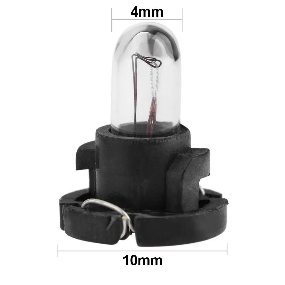 30-5PCS T4 Universal 12V Car Dashboard LED Bulb Auto Interior Lighting Reading Bulbs for Toyota Honda Nissan Replacement Bulbs