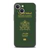 Чехол для телефона Morocco Ukraine Passport для iPhone 11 12 13 15 14 Pro Max X XR XS 7 8 Plus SE 2020, роскошный черный мягкий чехол Funda