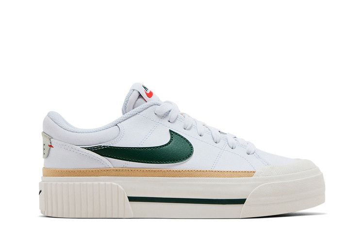 Nike Court Legacy Lift Белый Парус Кунжут Ель (Женский)