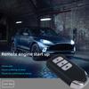 Universal car alarm system with passive keyless entry, one-button start and remote control