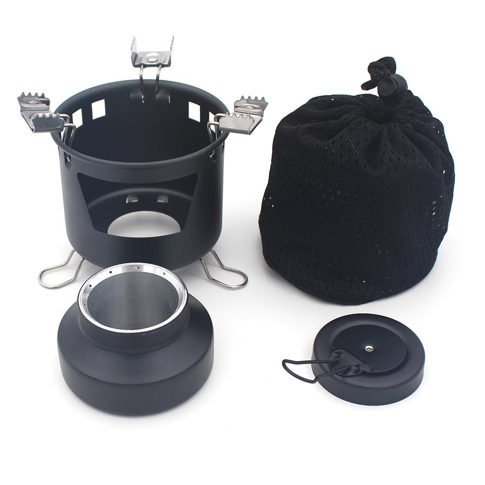 Ultra-Light Portable Alcohol Stove for Outdoor Use