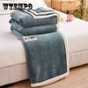 Pure Plain Milk Blanket Cover Blanket Thickened Marten Blanket Four Season Bed Sheet Quilt Bed